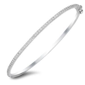 Diamond Bangle Bracelet Q859